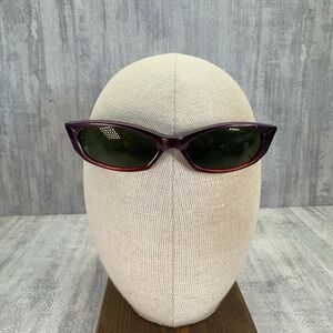 Arnette Mantis 125-3015 Purple/Burgundy 56mm Green lens Vtg Frames Only